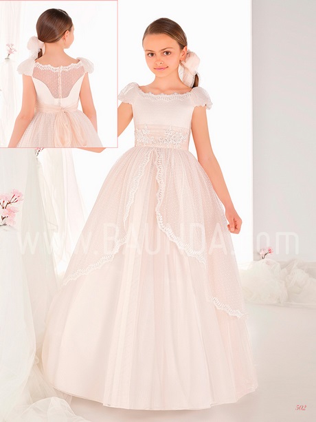 Vestidos de niña para primera comunion 2019