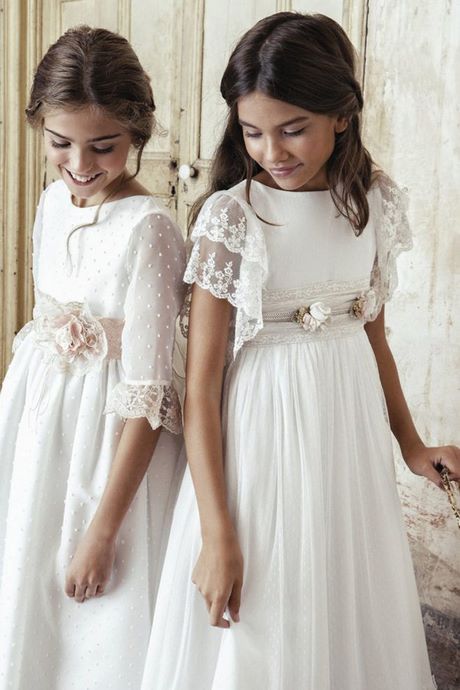 Vestidos de niña primera comunion 2019