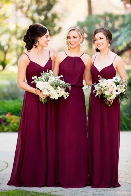 Vestidos de noche damas de honor