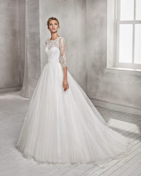 Vestidos de novia 2019 corte princesa