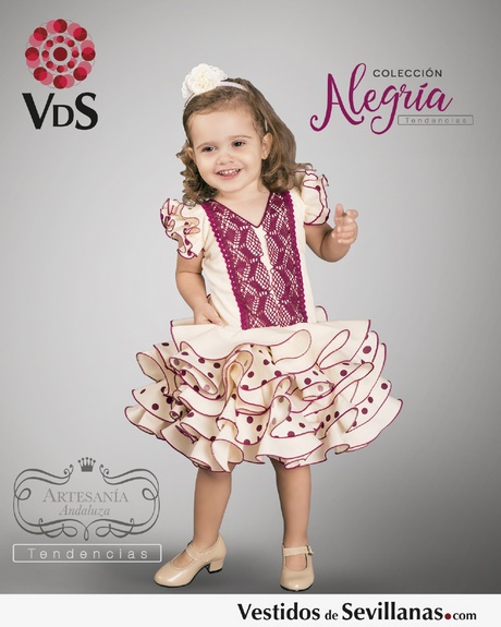 Vestidos flamenca niña 2019