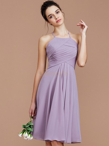 Vestidos lilas para damas de honor