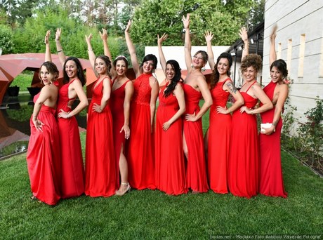 Vestidos para damas de honor de matrimonio