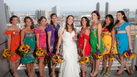 Vestidos para damas de honor mexico