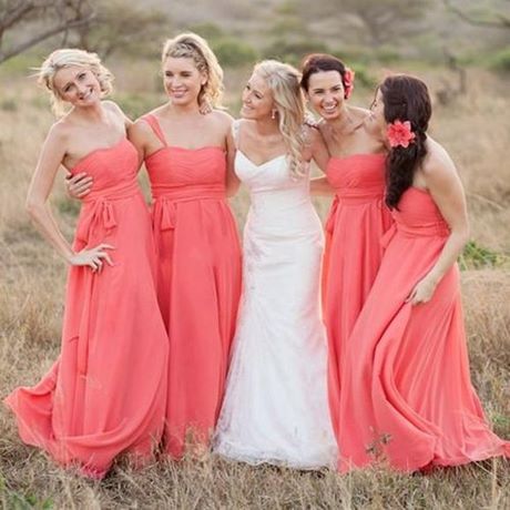 Vestidos para damas de honor para boda