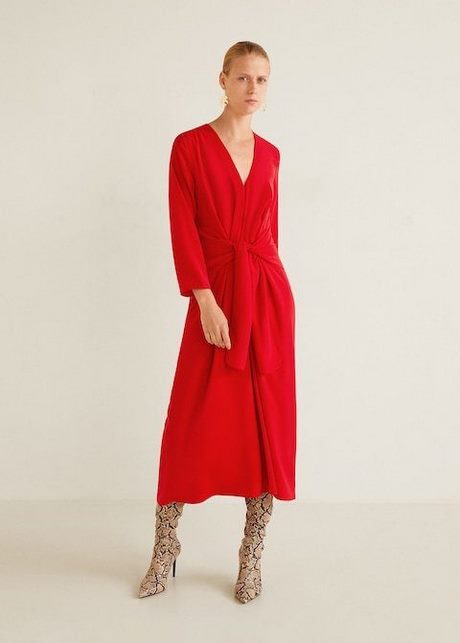 Vestidos rojos verano 2019