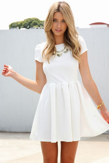 Modas de vestidos blancos