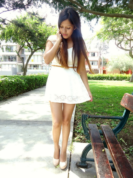 Outfit vestido blanco