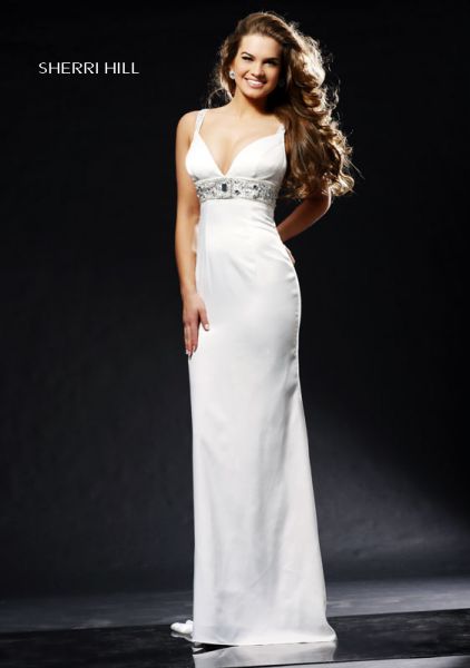 Trajes blancos largos