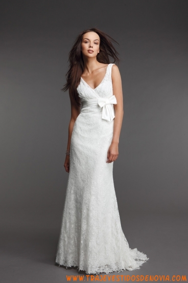Trajes blancos largos