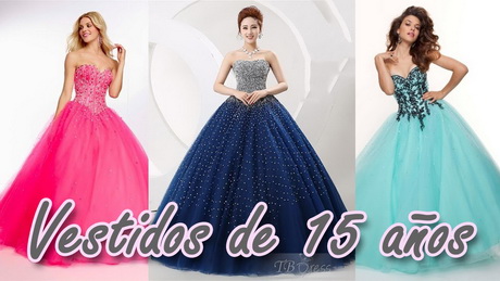 Ver imagenes de vestidos de 15 años