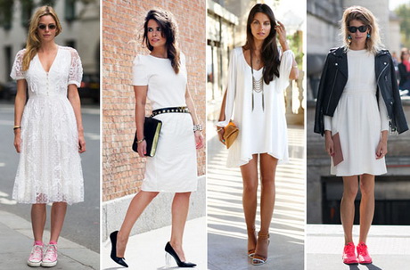 Vestido blanco complementos