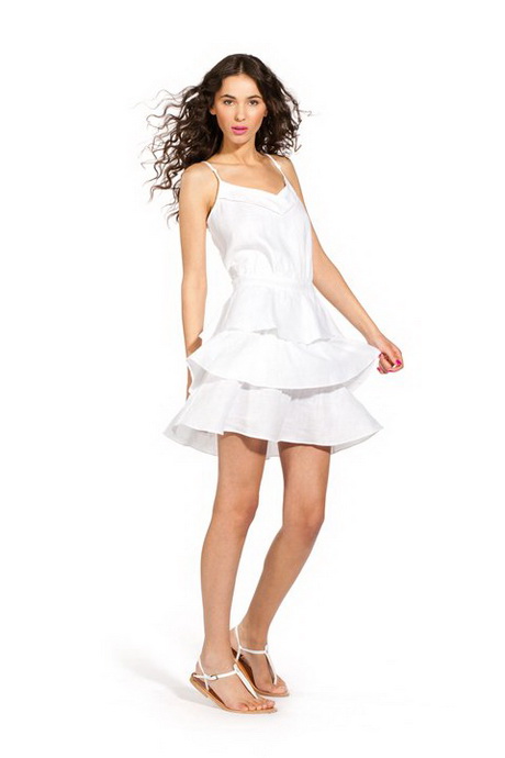 Vestido blanco mujer