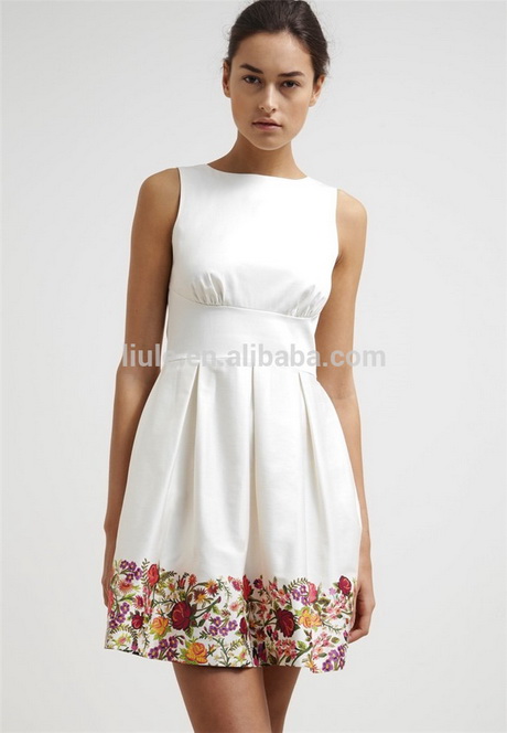 Vestido casual blanco