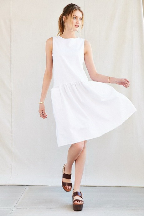 Vestido casual blanco