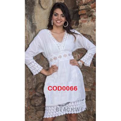 Vestido hindu blanco