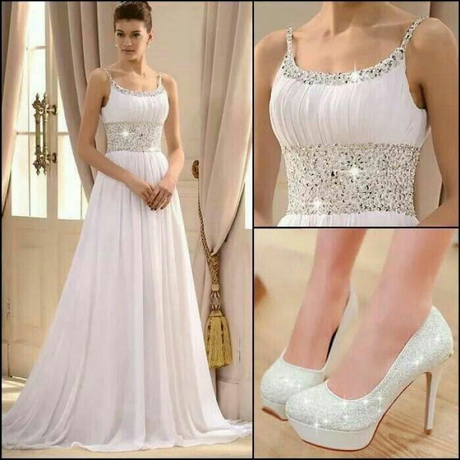 Vestido sencillo blanco