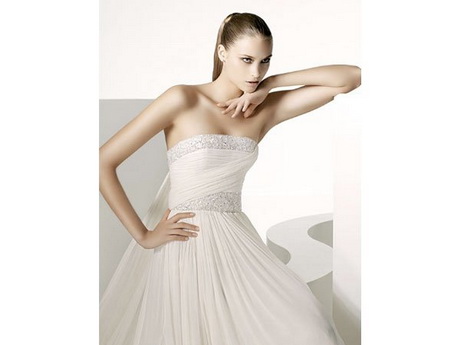 Vestidos blanco perla