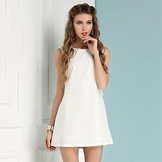 Vestidos blancos informales