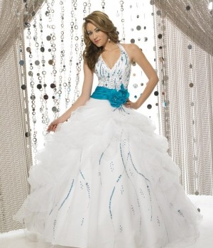 Vestidos blancos para quinceañeras