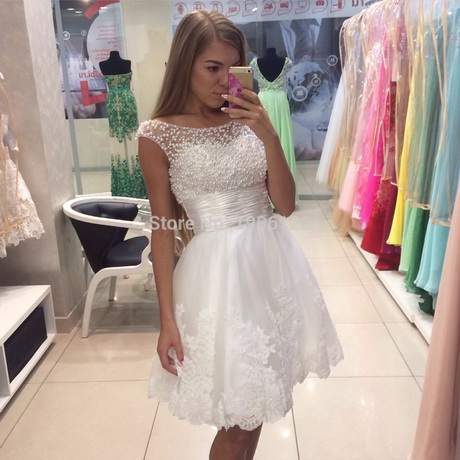 Vestidos cortos blanco 2016