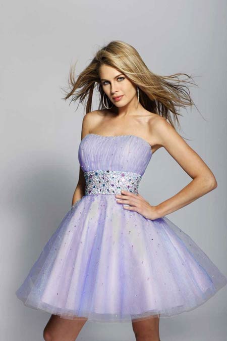 Vestidos cortos de quinceañera