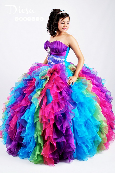 Vestidos de noche para una quinceañera