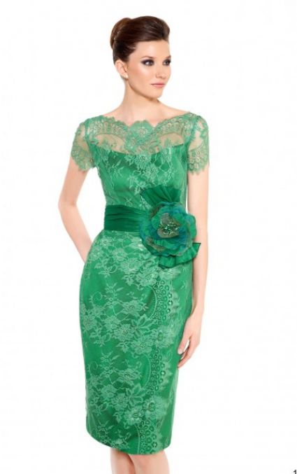 Vestidos de señora cortos