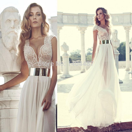 Vestidos largos blanco 2016