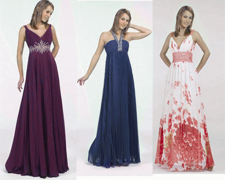 Vestidos para boda largos noche