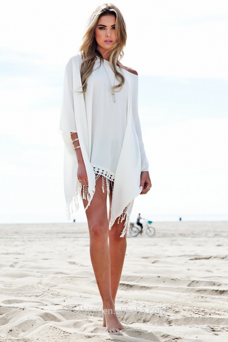 Vestidos para playa blanco