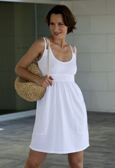 Vestidos playeros blanco