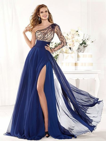 Imagenes de vestidos elegantes de noche