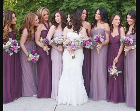 Trajes de damas de honor para bodas