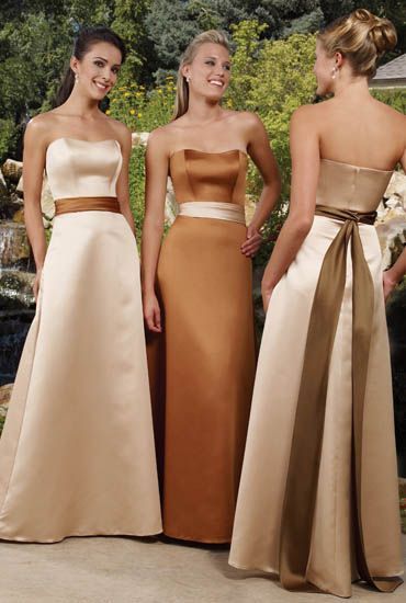 Trajes de damas de honor para bodas