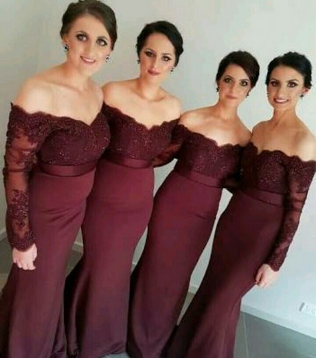 Trajes para damas de honor