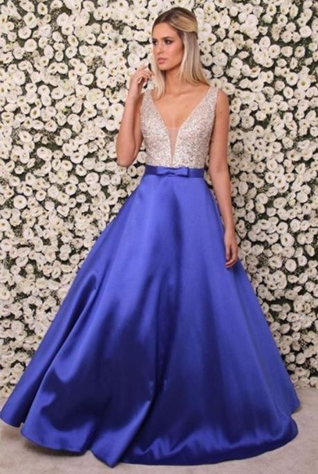 Vestido azul 2018