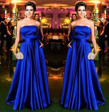 Vestido azul 2018