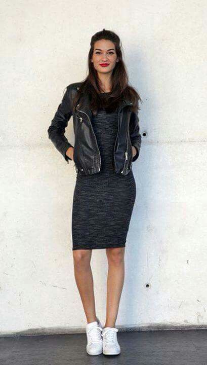 Vestido negro sport