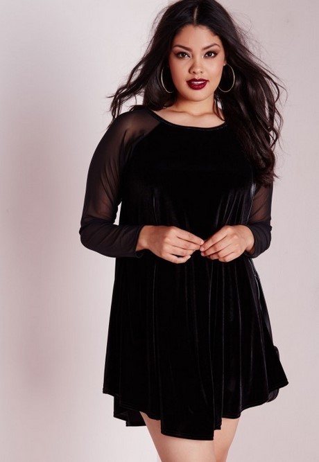 Vestido terciopelo negro