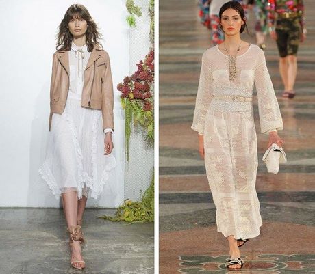 Vestidos blancos verano 2018