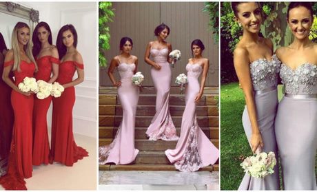 Vestidos de damas de novia