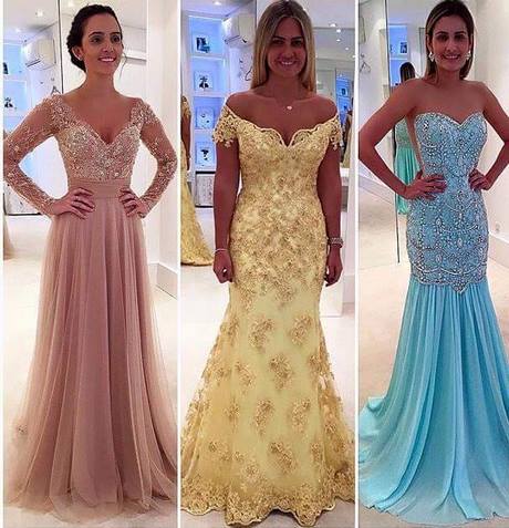 Vestidos elegantes de fiesta de noche