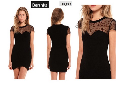 Vestidos negros de blonda