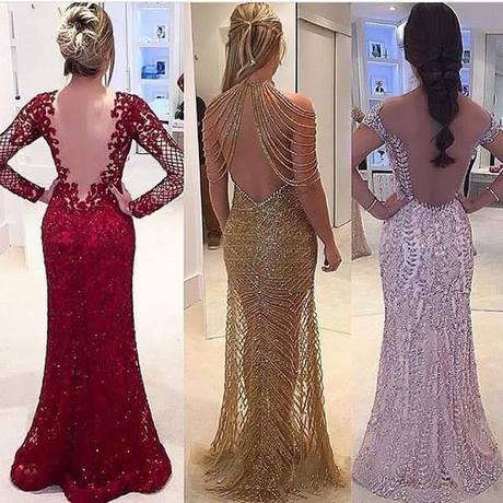 Vestidos para fiestas elegantes de noche