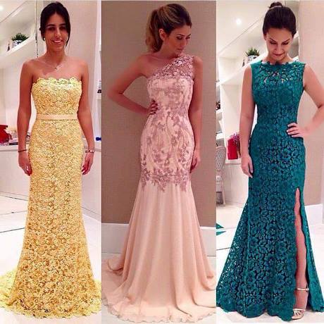 Vestidos para fiestas elegantes de noche