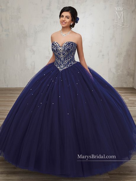 Blue quince dresses