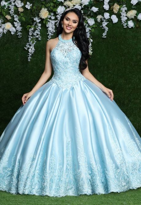 Blue quince dresses