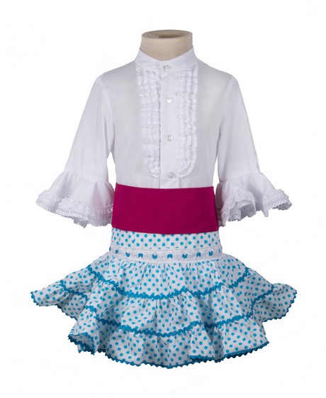 Camisa flamenca niña