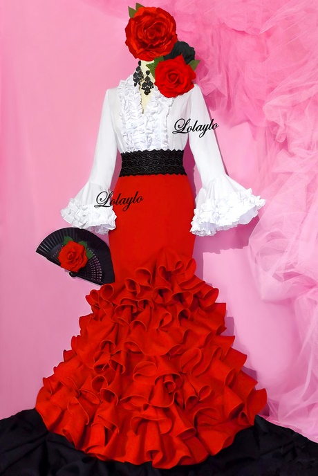 El rocio faldas flamencas